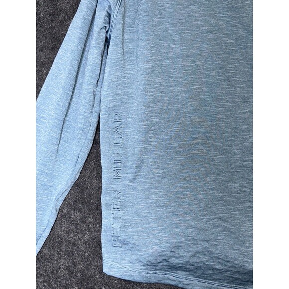 Peter Millar Men's Embroidered Rainfall Eclipse Performance Hoodie Jacket Medium - Picture 4 of 7